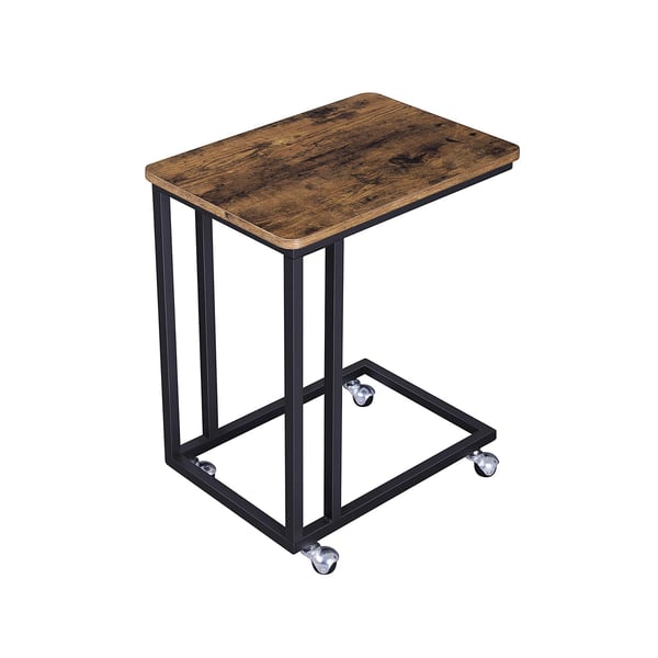 Sidebord, 50x55x35 cm, Brun Svart