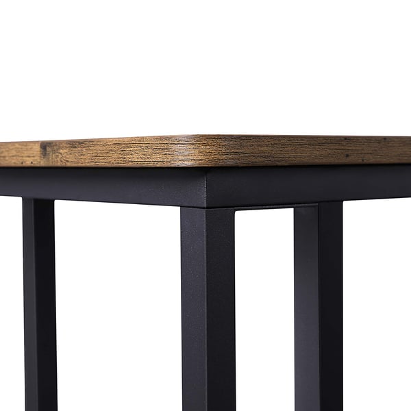 Sidebord, 50x55x35 cm, Brun Svart