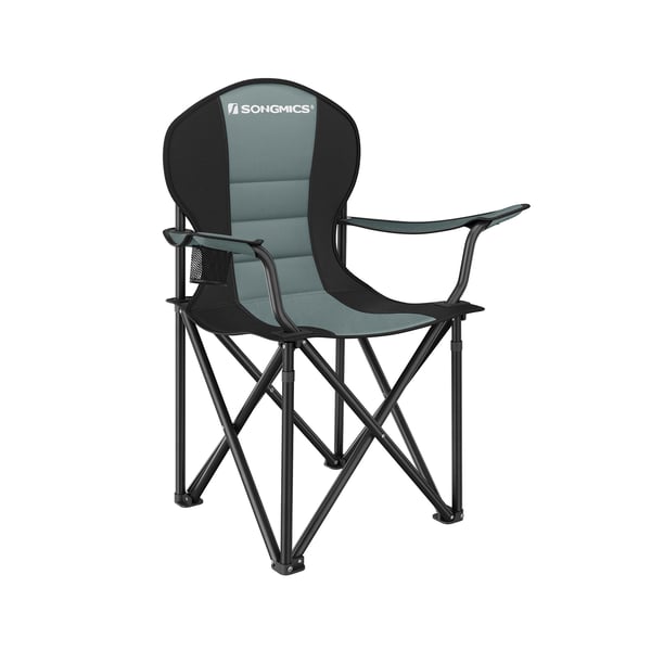 Campingstol, foldbar, 55x90x102 cm, grøn