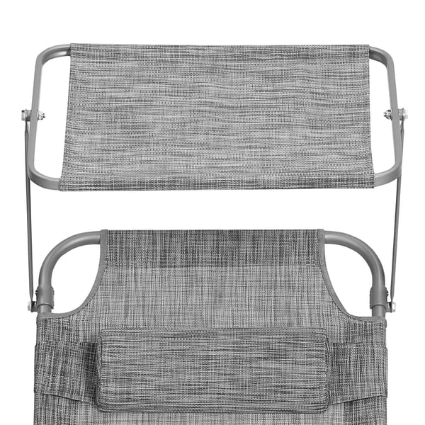 Solstol, 55x193x31 cm, Grå