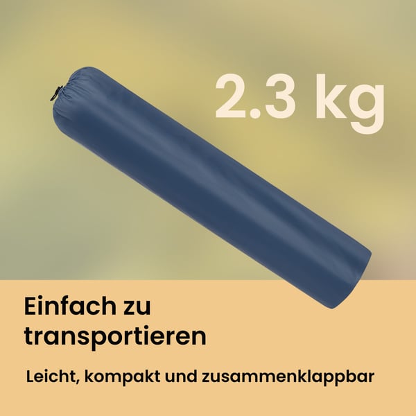 Campingstol, 52x84x81 cm, Blå