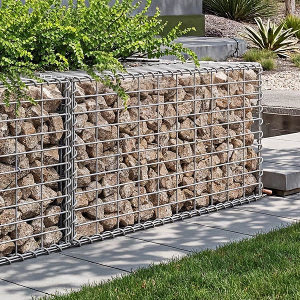 Veggsete overflate, 100x50x30 cm, Sølv