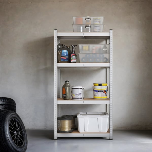 Hylla, 40x80x160 cm, Silver