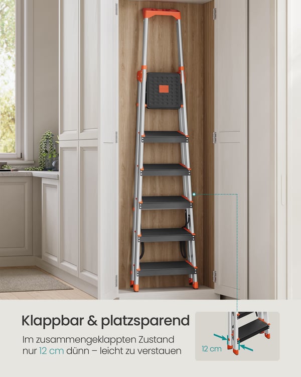 Stige, Aluminium, 48,5x115x186 cm, Metallisk