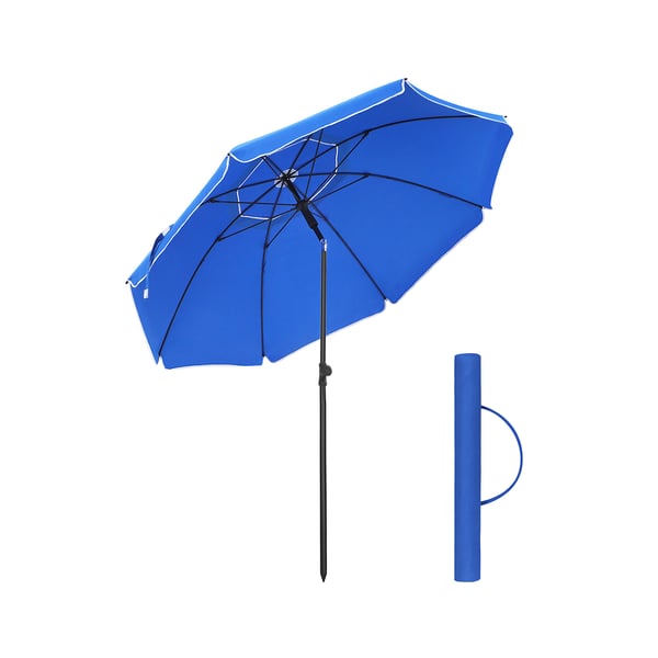 Solparasol, 180x230 cm, Blå