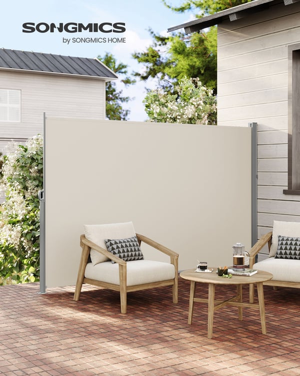 Sivuvarjo, 200x350 cm, Beige