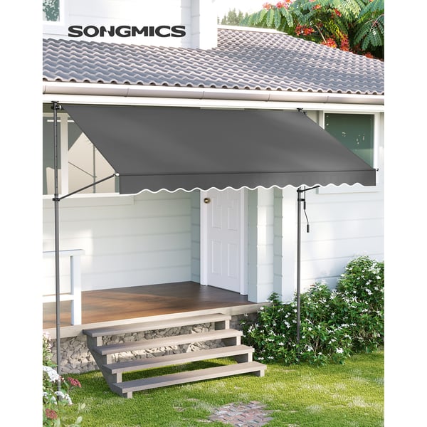 Klemme Markise, 300x130 cm, Antracit
