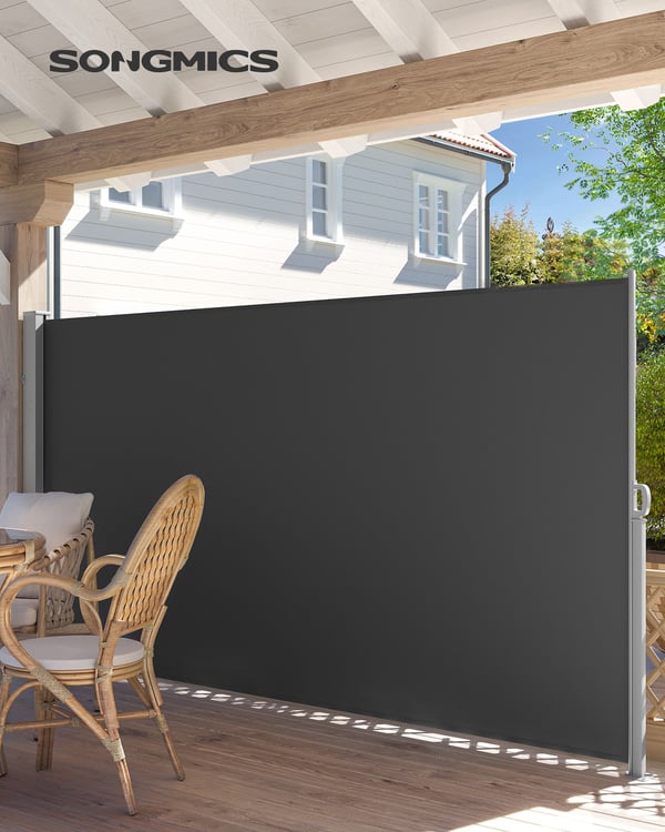 Sidomarkis, 180x450 cm, Grå