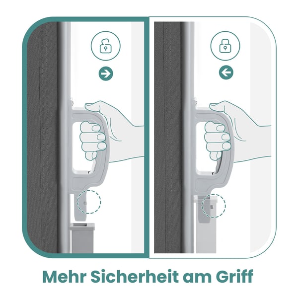 Side markise, 180x450 cm, Antrasitt
