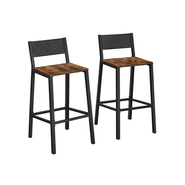 Barstol, 43,1x50,7x97,2 cm, Brun Svart