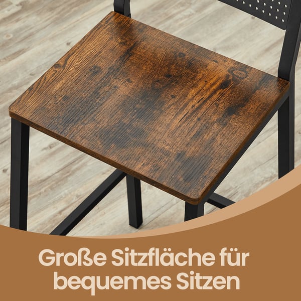 Barstol, 50,7x43,1x97,2 cm, Brun