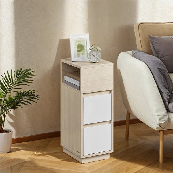 Yöpöytä, 30x25x65 cm, Beige Yöpöytä, 30x25x65 cm, Beige