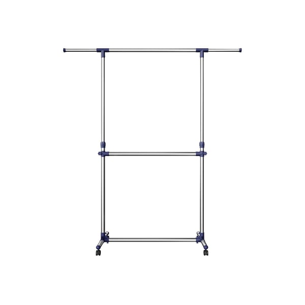 Tøjstativ, 101-163x49x113-198 cm, Grå
