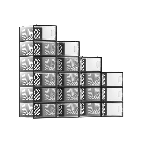Skolåda, 33,5x23x14 cm, Transparent