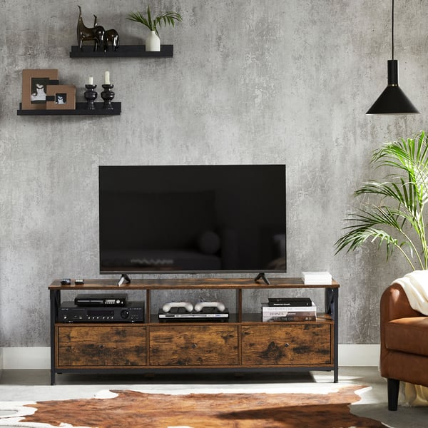 TV-benk, 147x40x50 cm, Brun