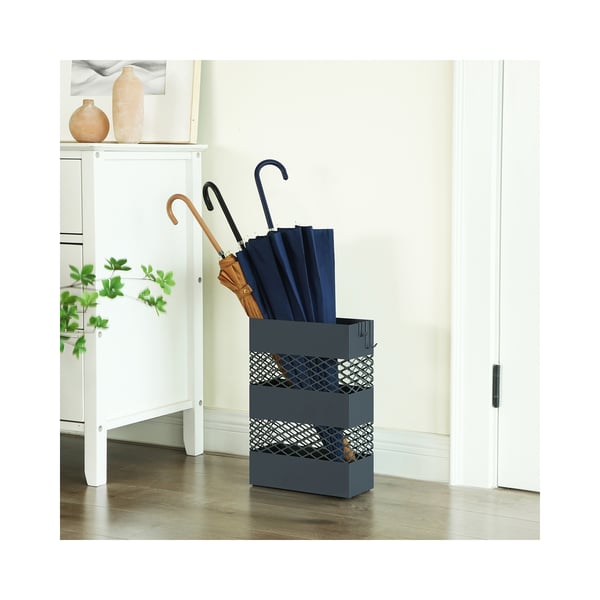 Paraplystativ, 28x12x41 cm, Antrasitt