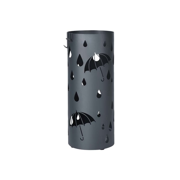 Paraplystativ, Metall, 49x19,5 cm, Antrasitt Paraplystativ, Metall, 49x19,5 cm, Antrasitt