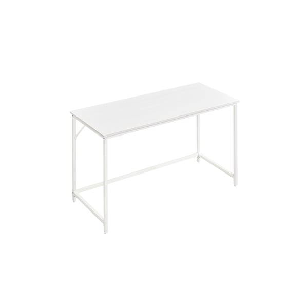 Skrivebord, 120x60x75 cm, Hvit