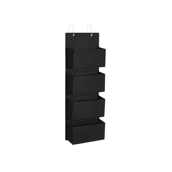 Hængende organizer, 33,5x12x100 cm, sort