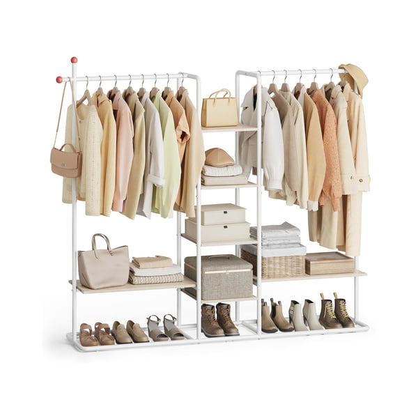Hatthylla, 33,8x163,6x175,3 cm, Beige