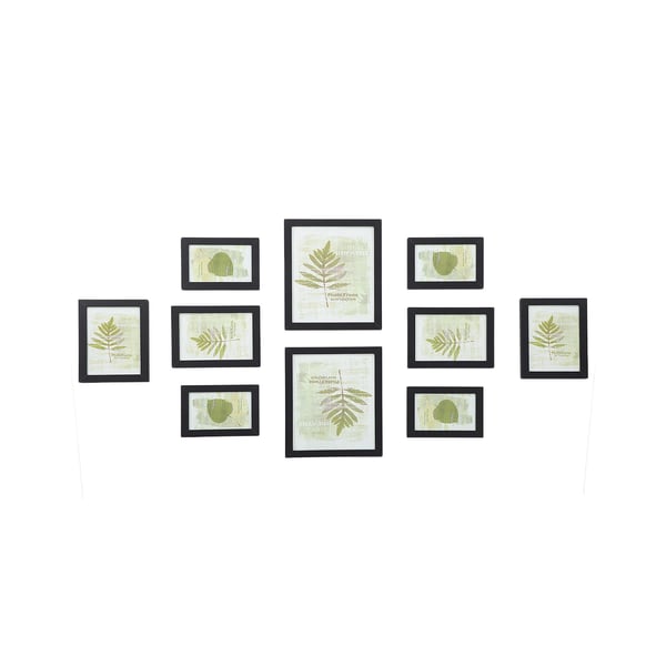 Billedrammesæt, 20x25 cm, 13x18 cm, 10x15 cm, Sort