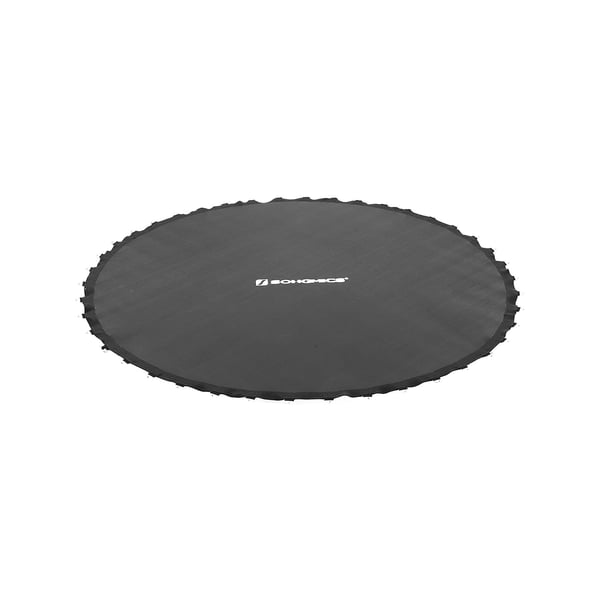 Trampolin Hoppebund, 202 cm Diameter, Sort