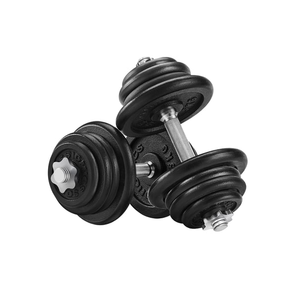 Manualsett, 50 kg, Svart Manualsett, 50 kg, Svart