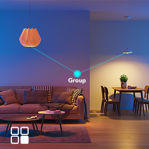 Govee WIFI- och Bluetooth smartlampa, 1200 lm, E27