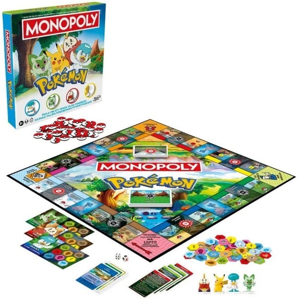 Monopol Pokémon Brädspel, FI / SE