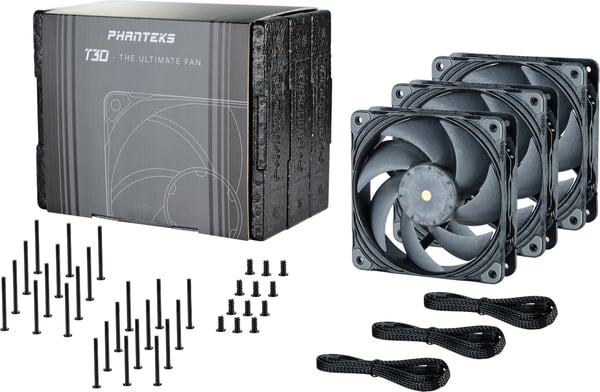 Phanteks PH-F120T30 PWM ventilatorpakke, 120 mm, 3-pak