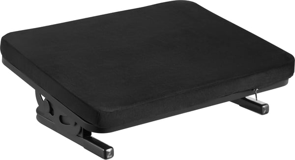 ErgoWork Footrest Pro - ergonomisk fotstöd, svart