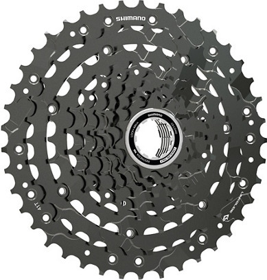 Shimano CS-LG400-9 kassett, 11-41T, 9-växlad