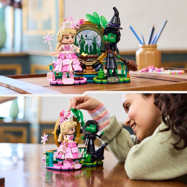 LEGO Wicked Elphaba & Glinda Bygg- och lekset med fantasileksak 75682