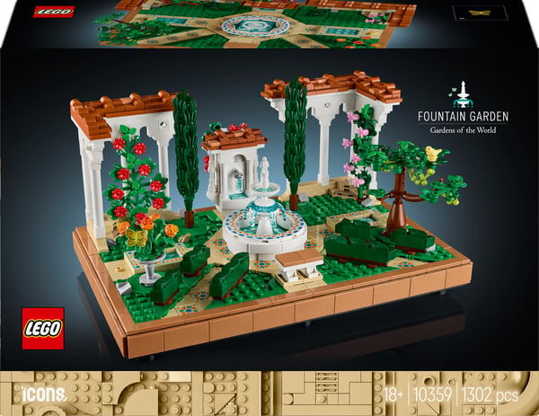 LEGO Icons 10359 – Have og fontæne