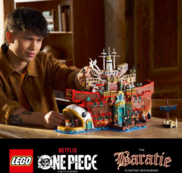 LEGO ONE PIECE 75640 Flytande restaurang Baratie