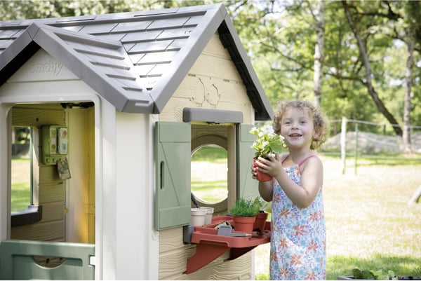 Smoby Life Garden House lilla trädgårdsmästarns lekstuga
