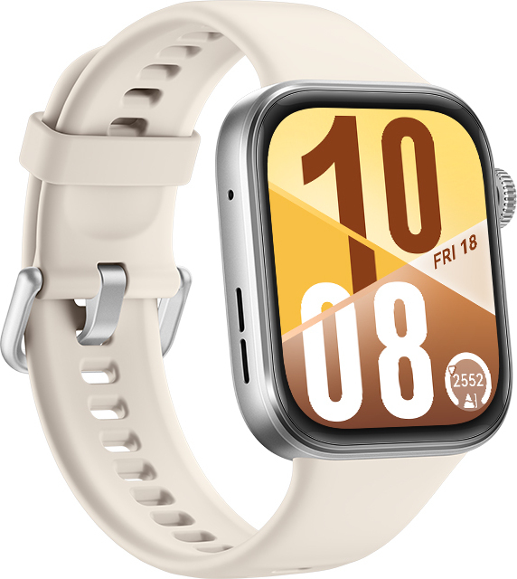 Huawei Fit 4 smartklocka, 38 mm, vit