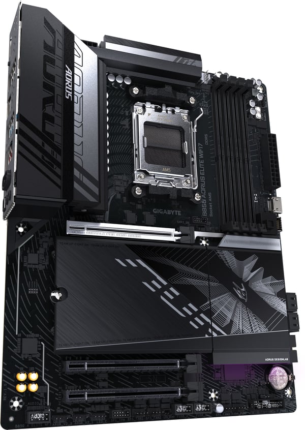 Gigabyte B850 Aorus Elite WiFi 7 ATX-moderkort, AM5