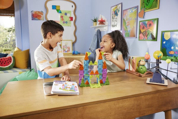 MAGNA-TILES® microMAGS Deluxe Reseset, 55 delar
