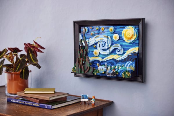 LEGO Ideas 21333 - Vincent van Gogh – Stjerneklare nat