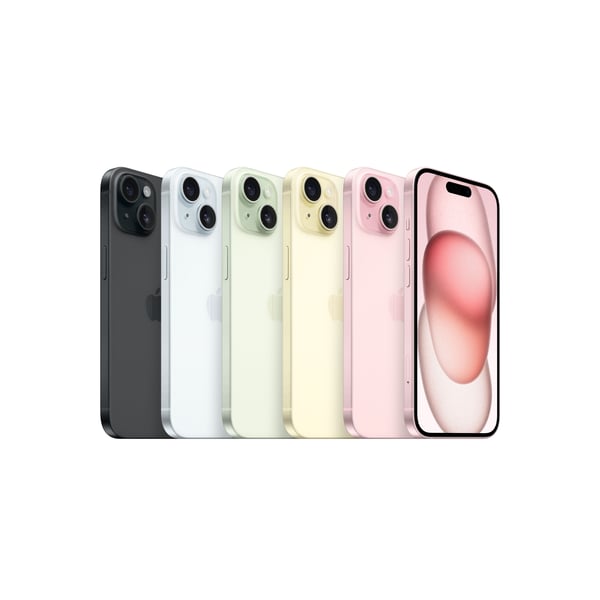 Apple iPhone 15 128 GB -telefon, blå (MTP43)