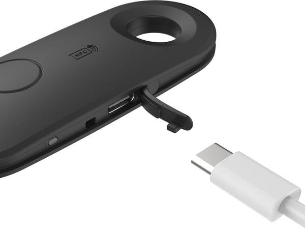 Knog Scout Travel tyverialarm og lokationsfinder, Apple iOS, sort
