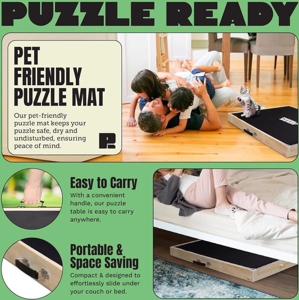 Puzzle Ready - Justerbart pusselbord, 1500 bitar