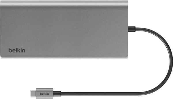 Belkin Connect USB-C 8-i-1 Dual Display Core Hub - hub, otte porte