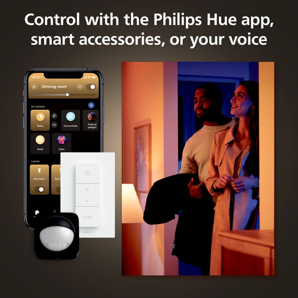 Philips Hue Lightguide Globe -smartlampa, E27, G95