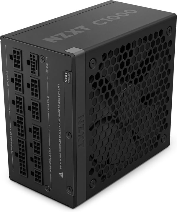 NZXT C1000 ATX 3.1 strømforsyning, 1000 W, sort
