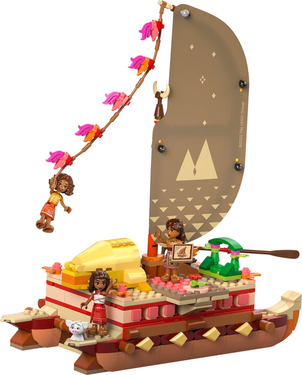 LEGO Disney Princess 43270 – Moanas äventyrskanoe