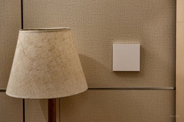 Aqara Smart väggströmbrytare H1 (med neutral), 1-knapp, vit