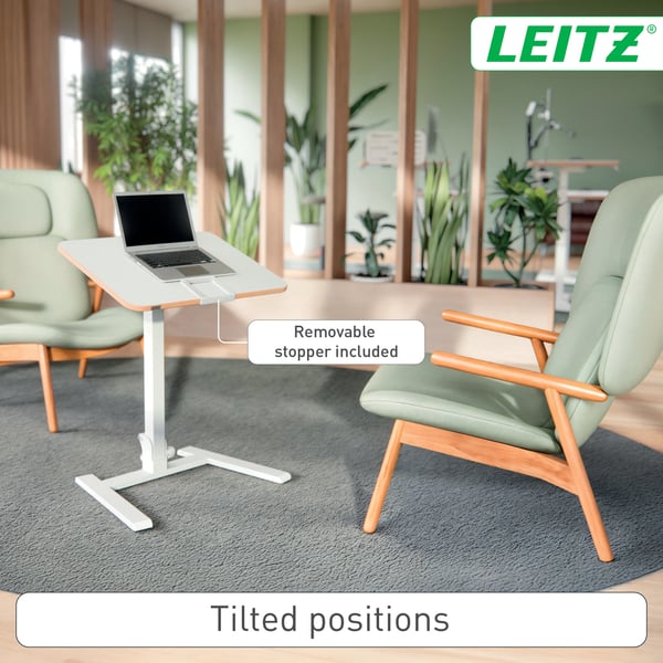 Leitz Ergo hopfälligt skrivbord, litet