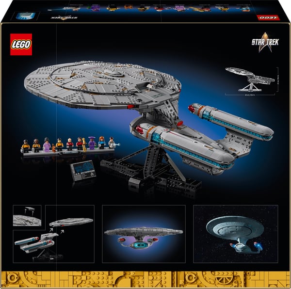 LEGO Ikoner 10356 Star Trek: U.S.S. Enterprise NCC-1701-D